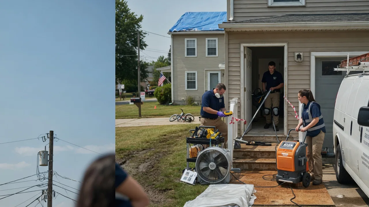 Water Damage Repair in Cherryville, PA near me